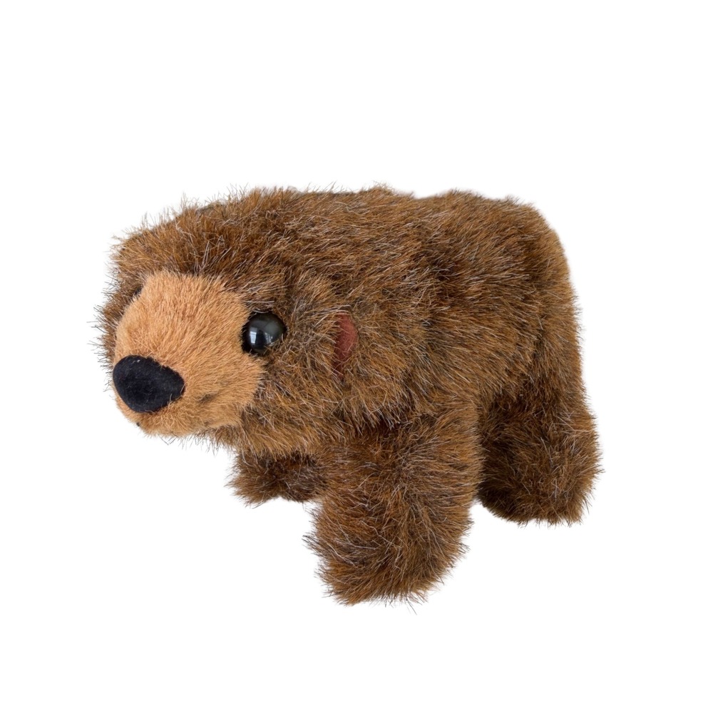 Defenders of Wildlife Small Brown Plush Bear Toy